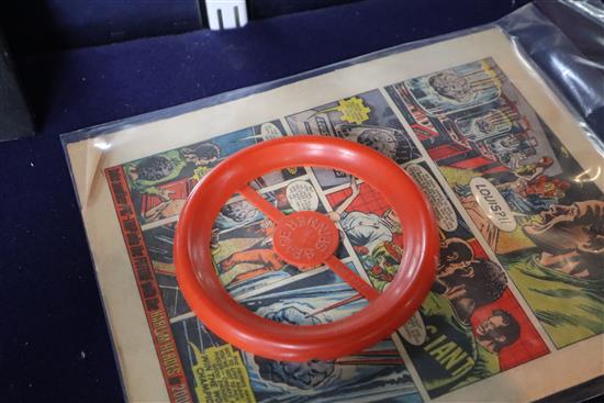 2000AD comics - IPC magazines Ltd, programme No.1 with Space Spinner